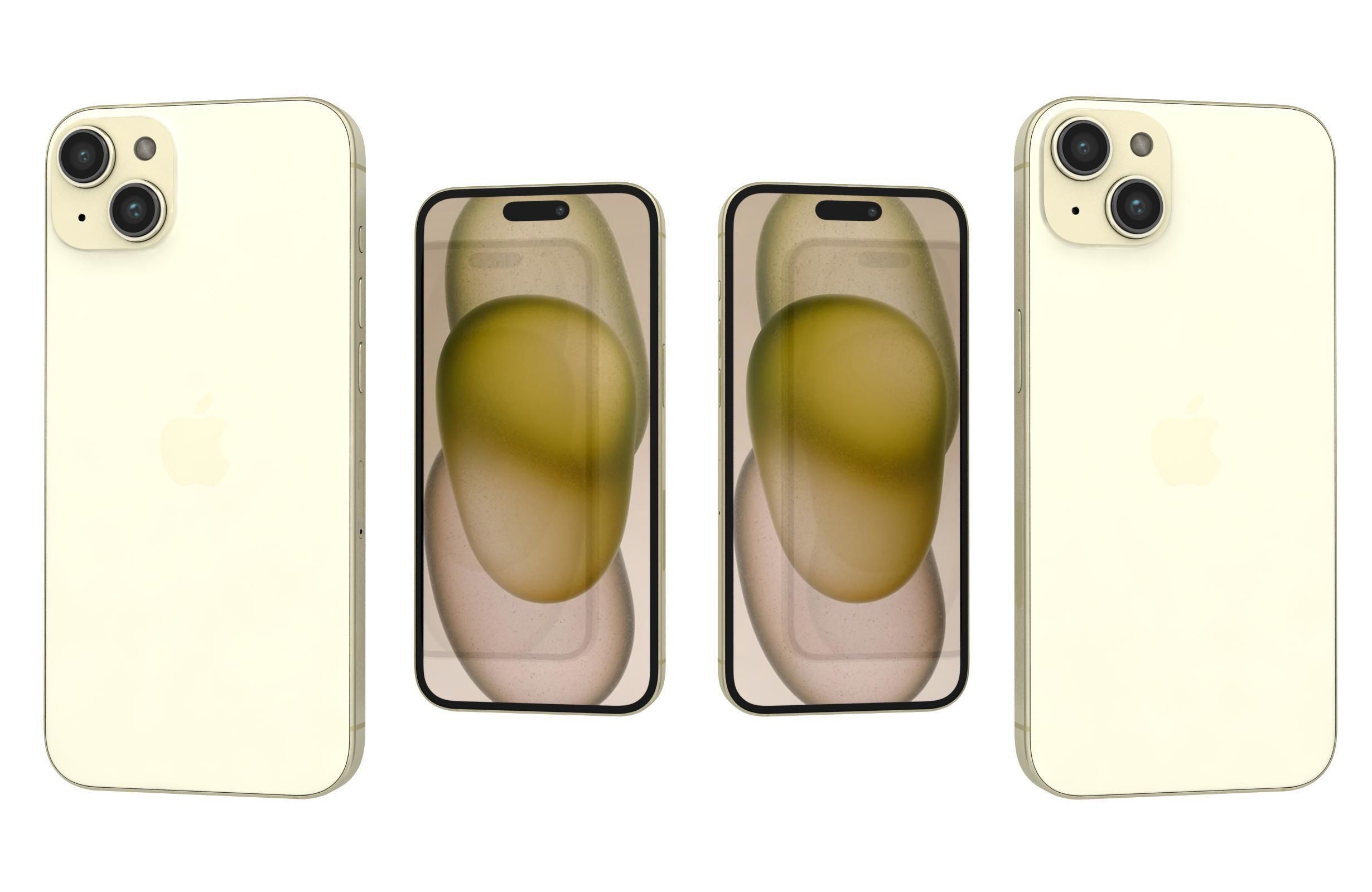 Apple iPhone 15 Plus All Colors 3D model_34