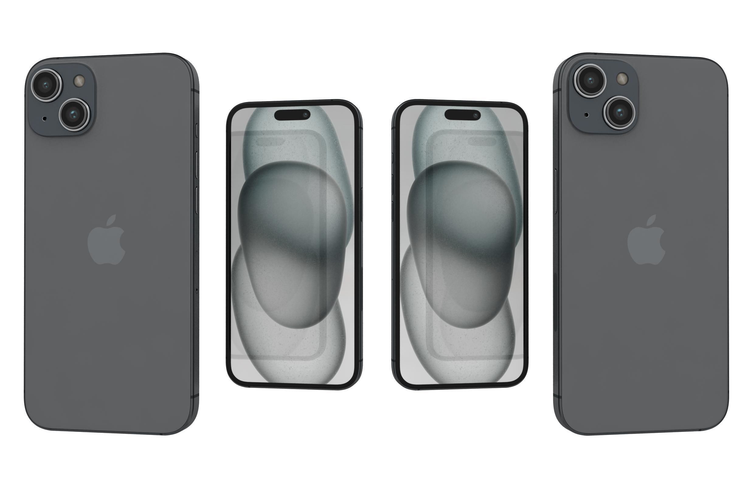 Apple iPhone 15 Plus All Colors 3D model_42