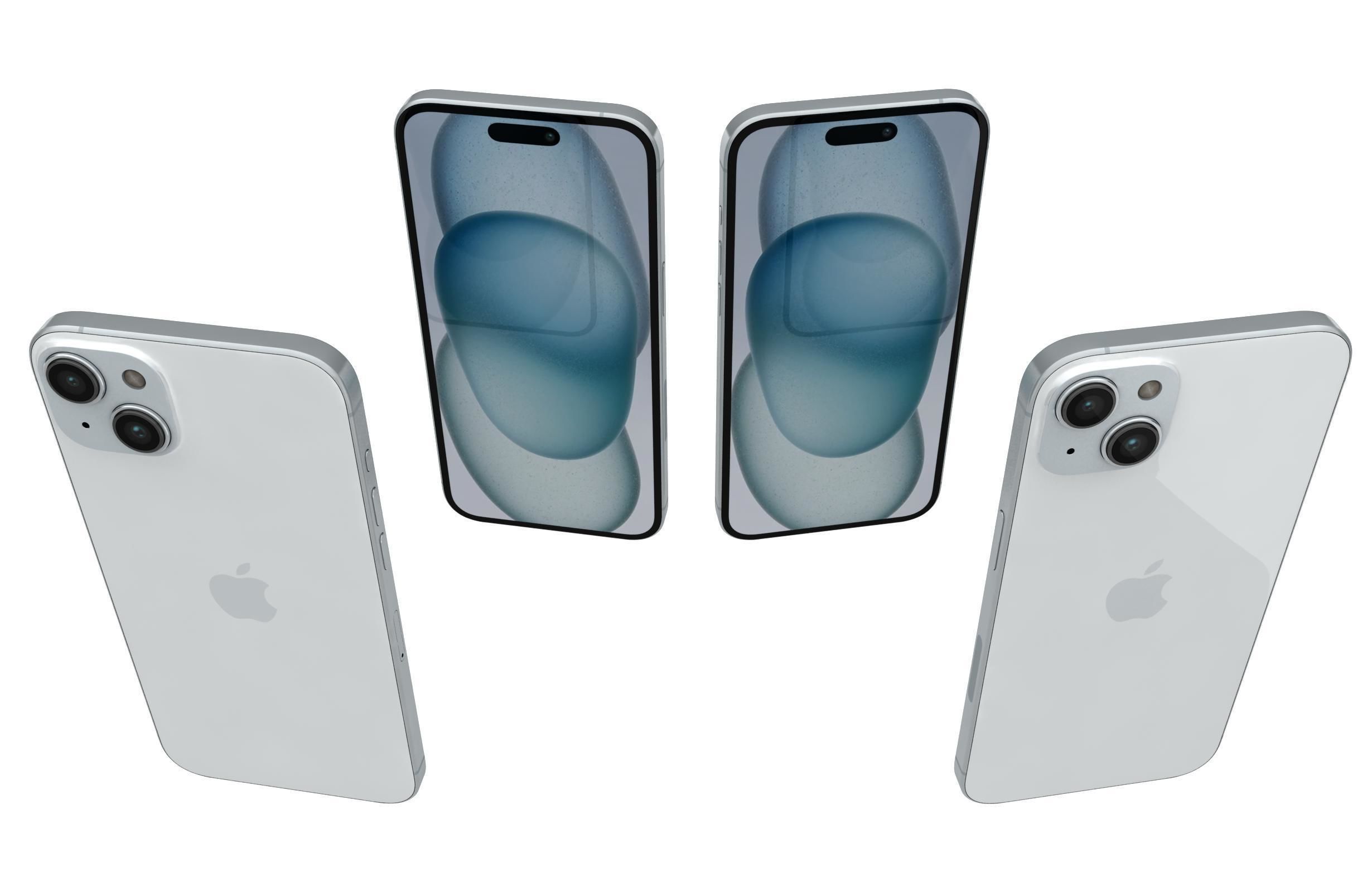 Apple iPhone 15 Plus All Colors 3D model_28