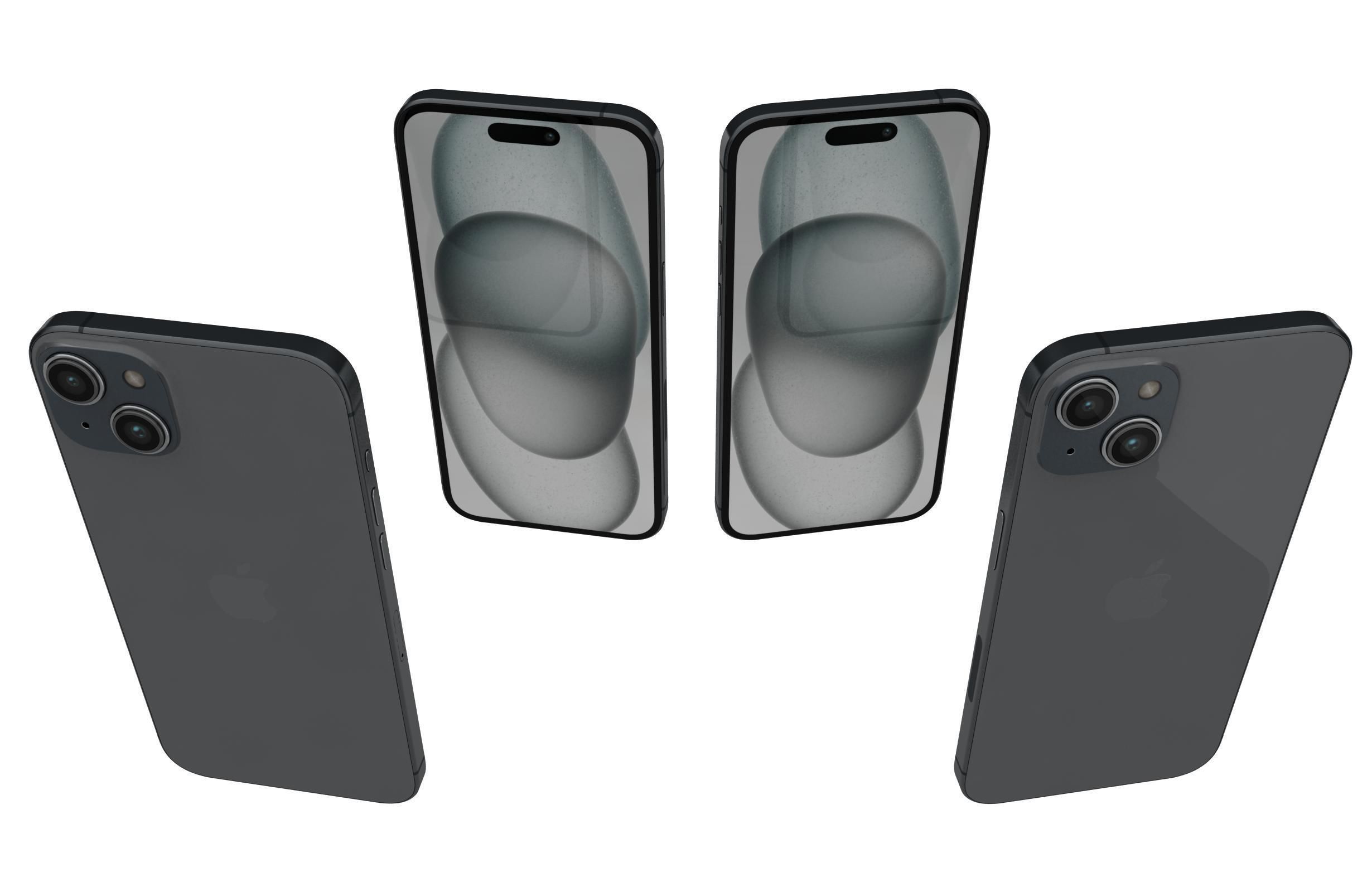 Apple iPhone 15 Plus All Colors 3D model_54