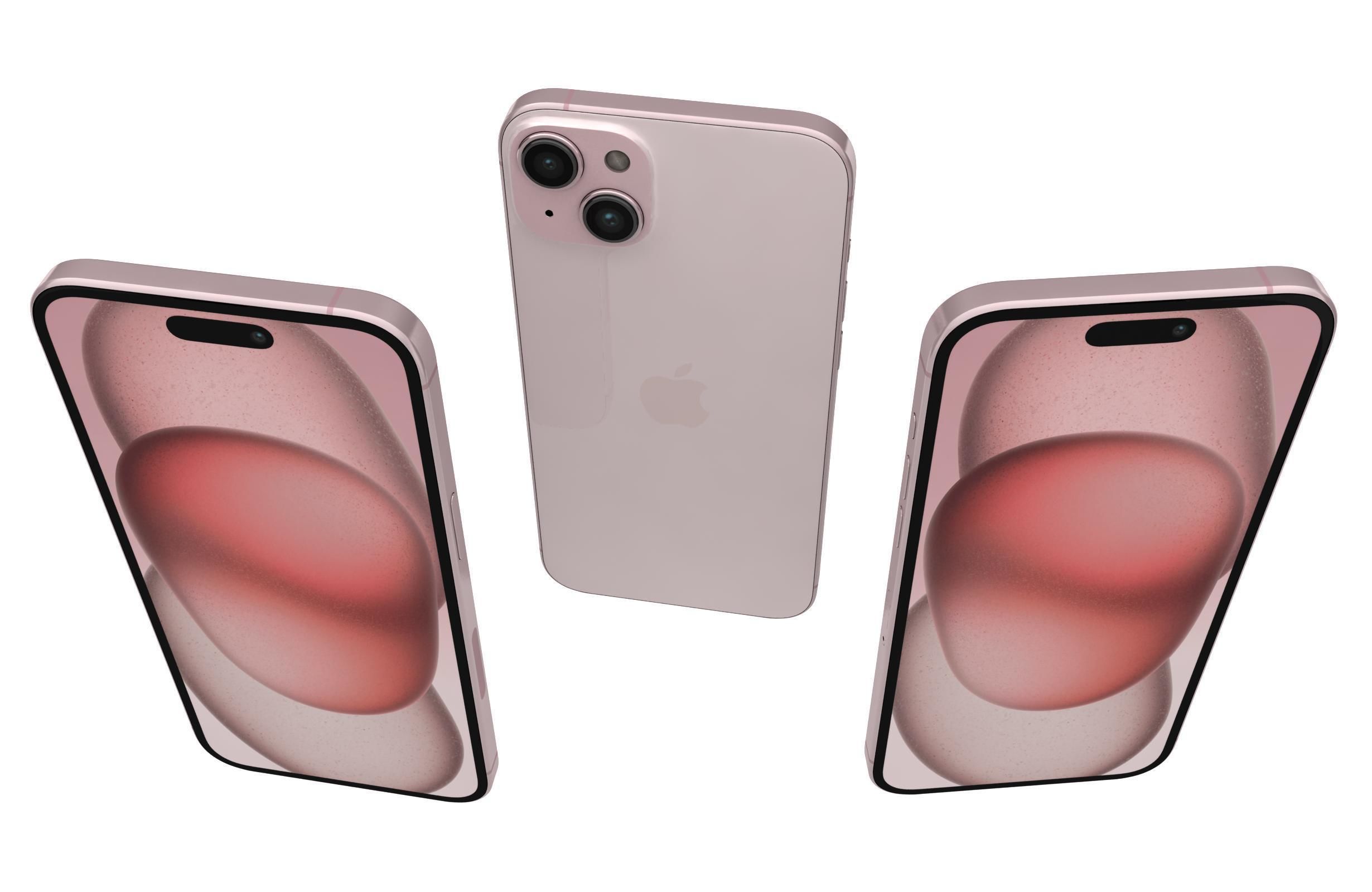 Apple iPhone 15 Plus All Colors 3D model_9