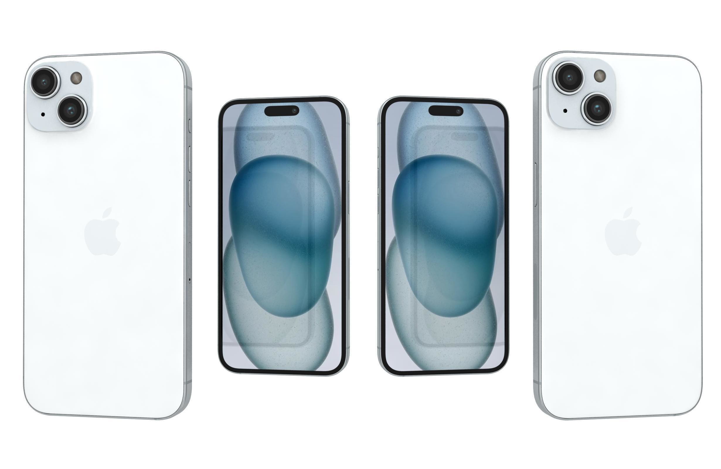 Apple iPhone 15 Plus All Colors 3D model_24