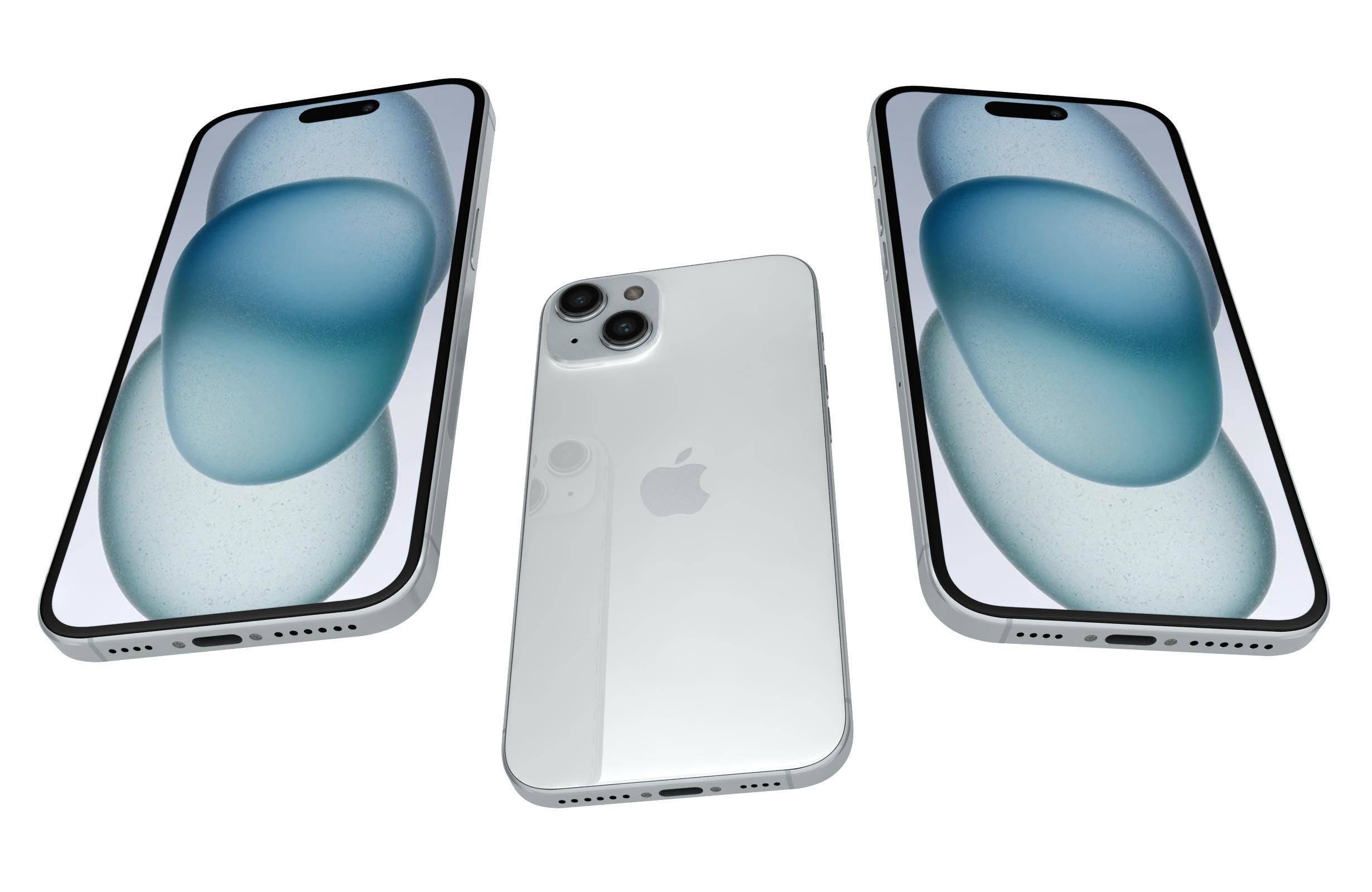 Apple iPhone 15 Plus All Colors 3D model_21