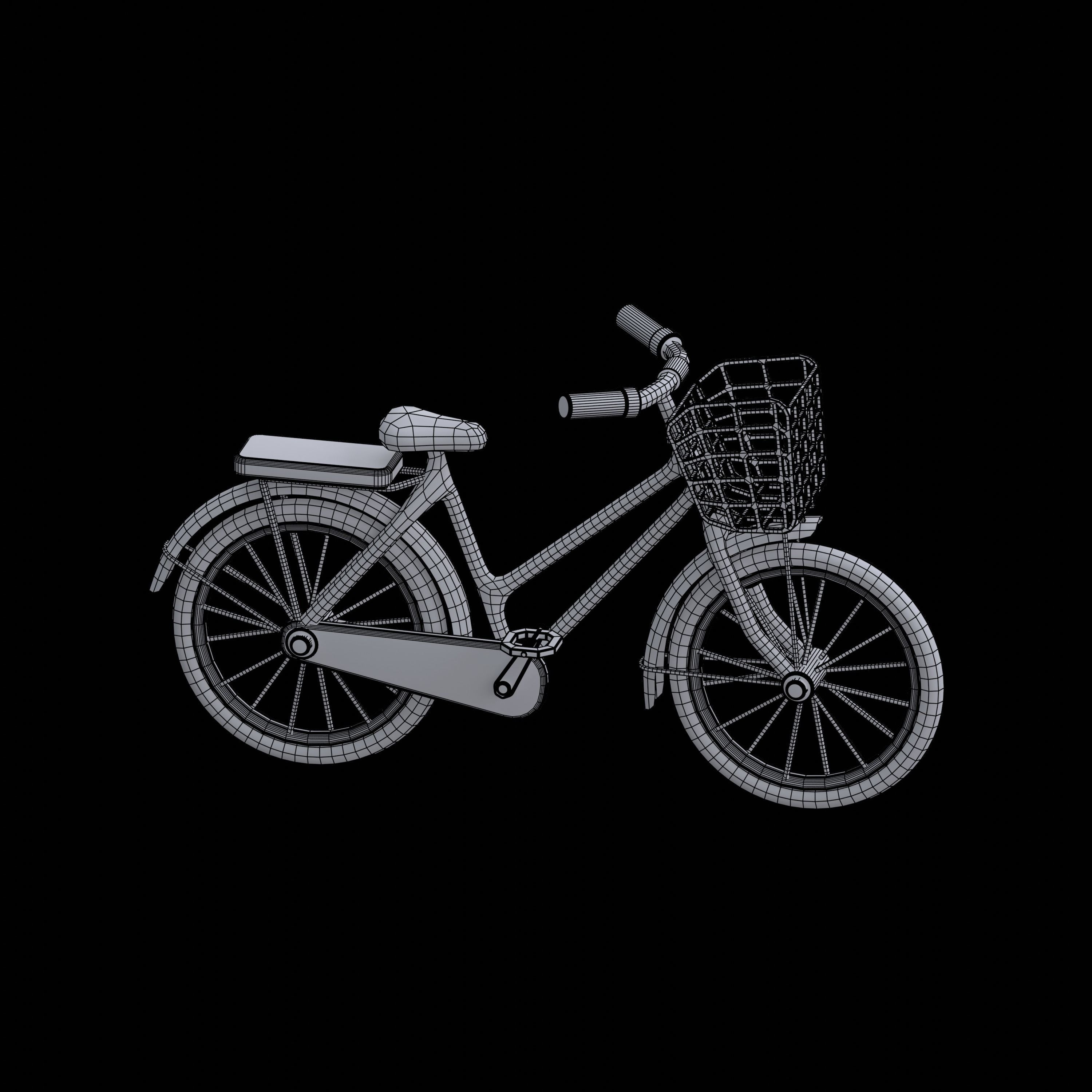 Bicycle 3D model_1