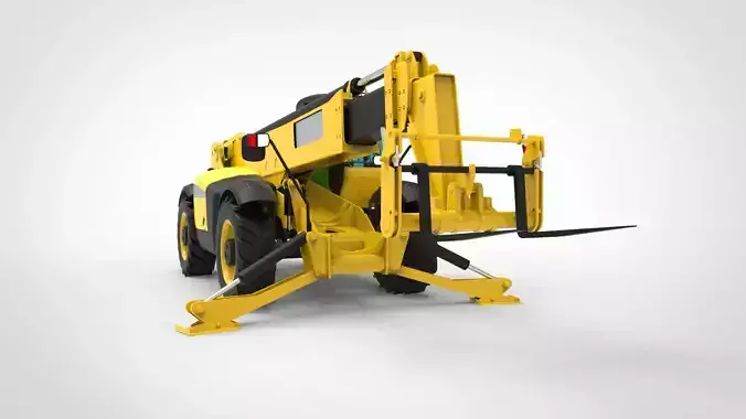 Telehandler forklift