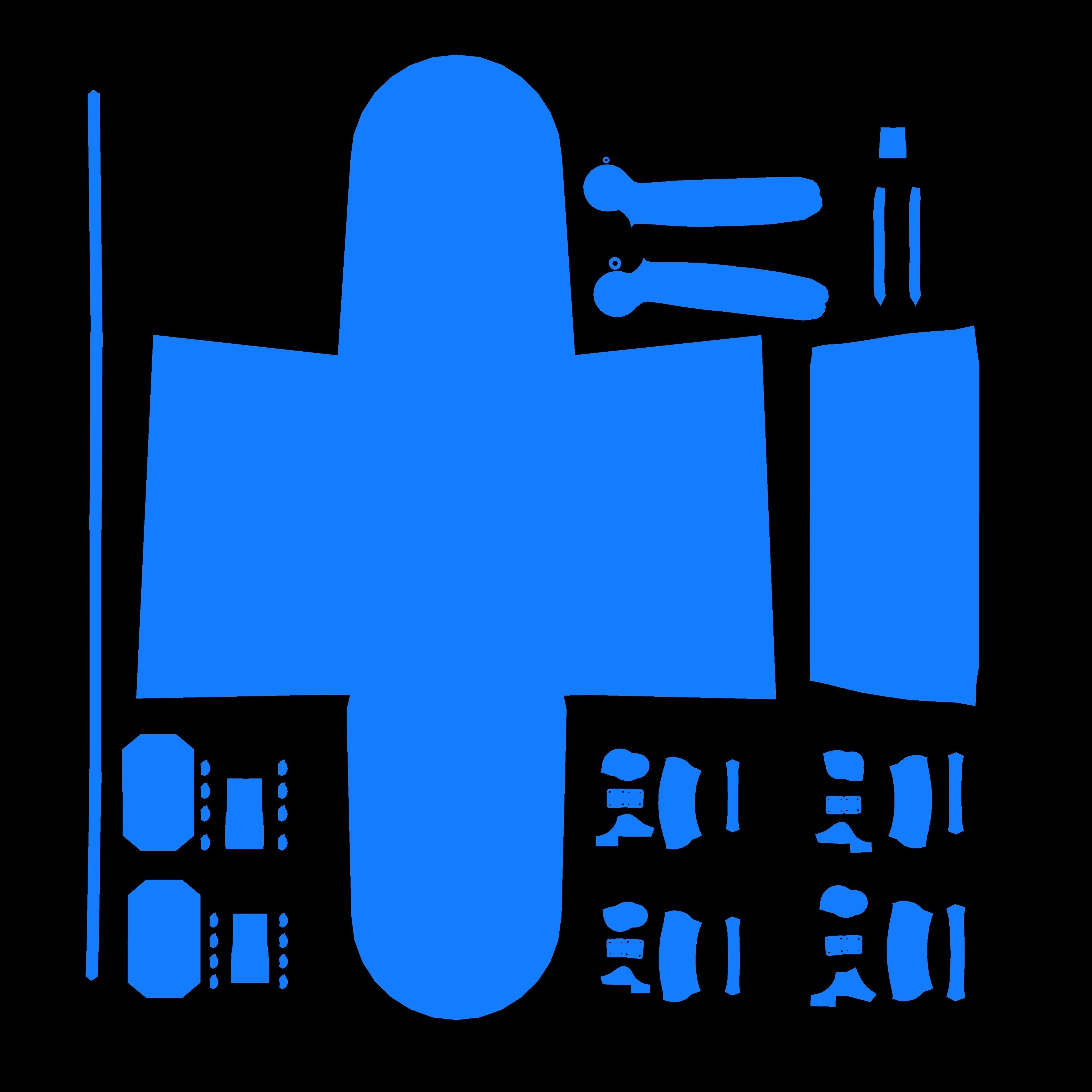 Galvanize big street garbage container with adjustable cover Low-poly 3D model_6