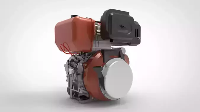 motor diesel portable