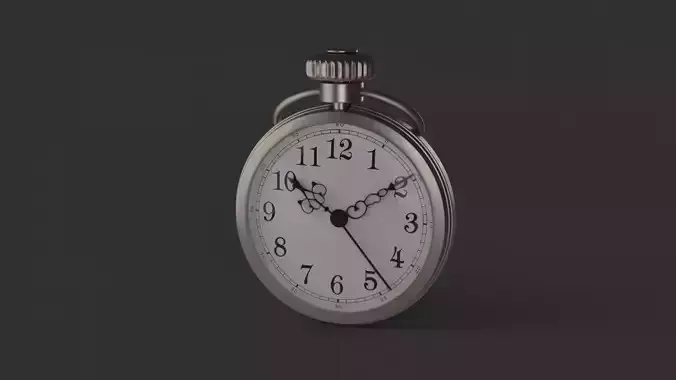 Pocket watch 3D model 3D model