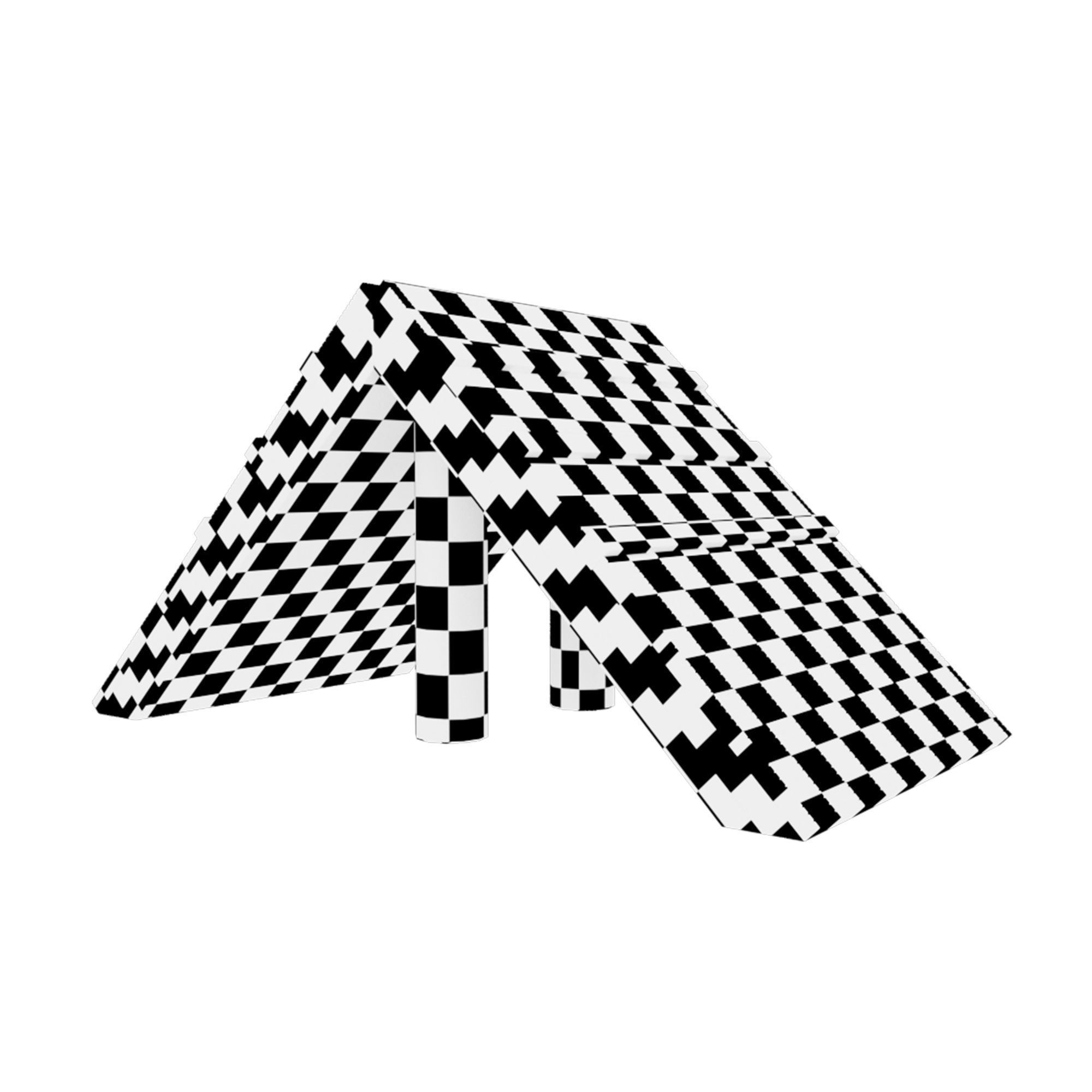 Equipment for dog playgrounds in ECO style 3D model_17