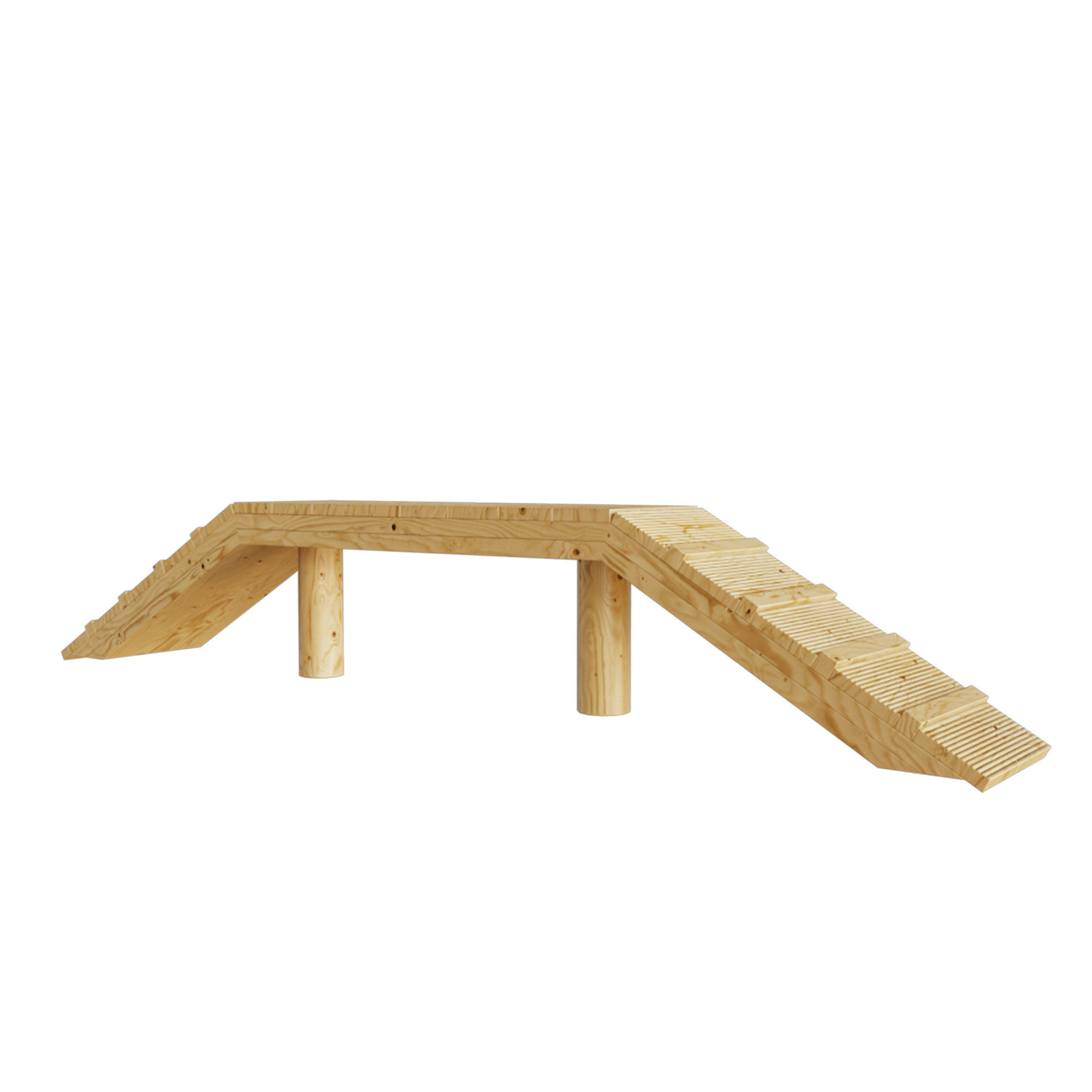 Equipment for dog playgrounds in ECO style 3D model_25