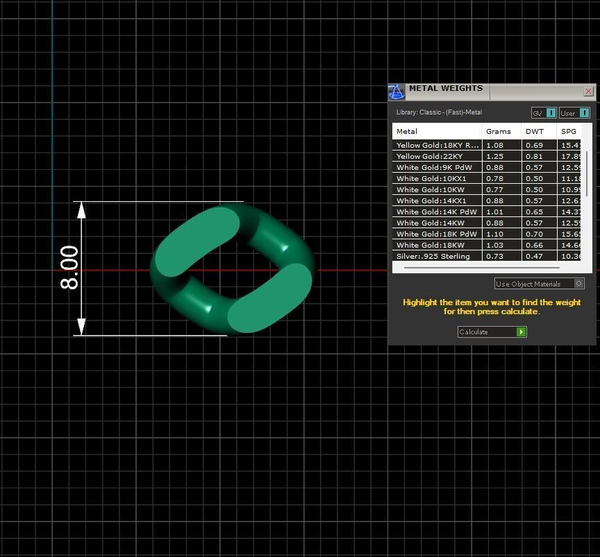 Miami cuban Chain or Bracelet link and lock 8mm 10mm 12mm 15mm 3D print model_7