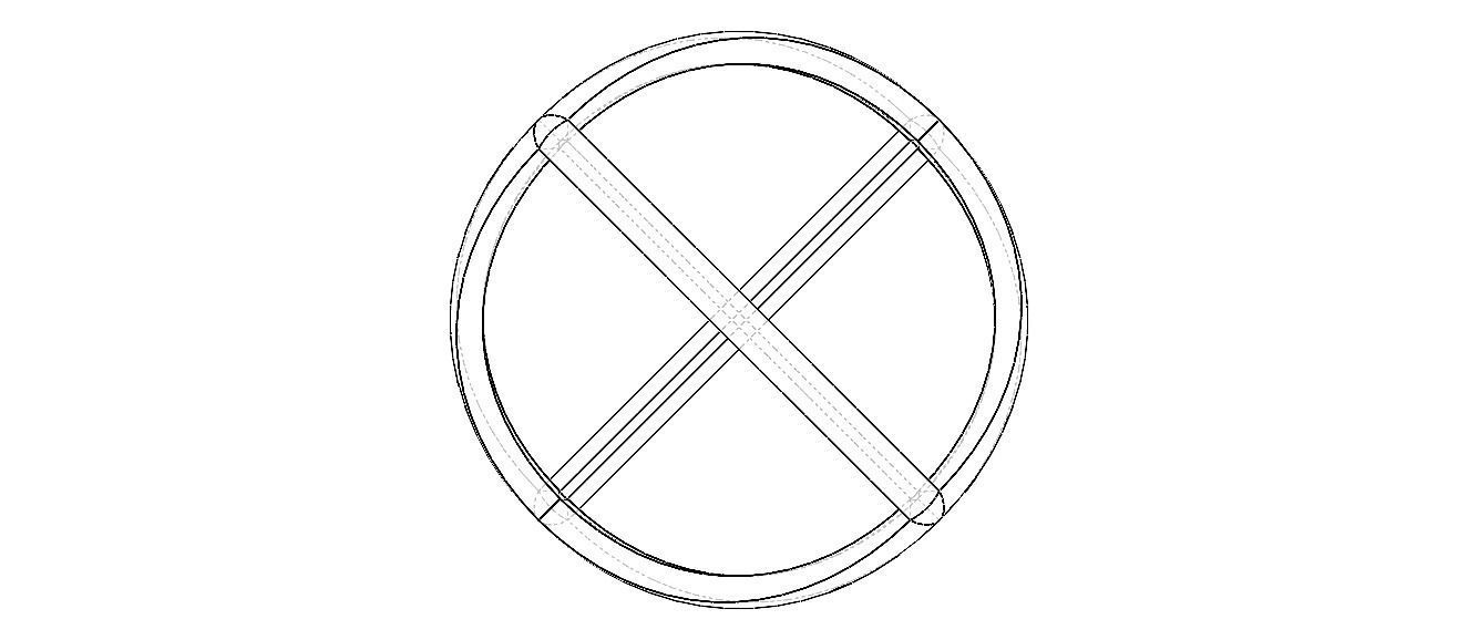 Wireframe Shape Reuleaux Tetrahedron 3D print model_31