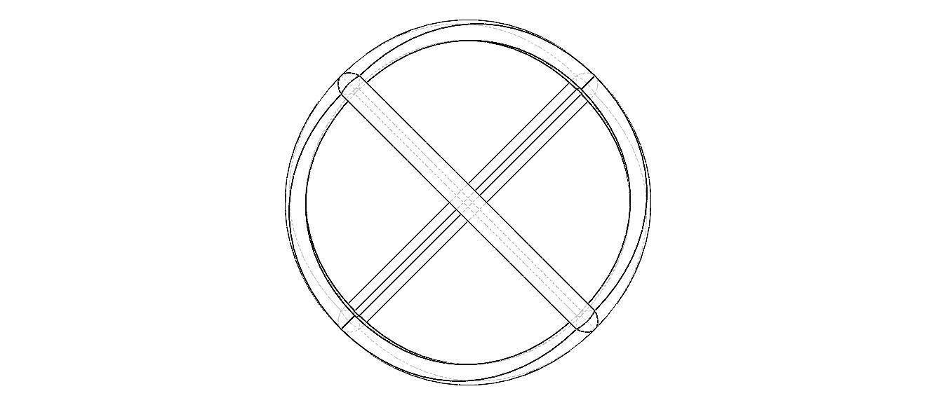 Wireframe Shape Reuleaux Tetrahedron 3D print model_39