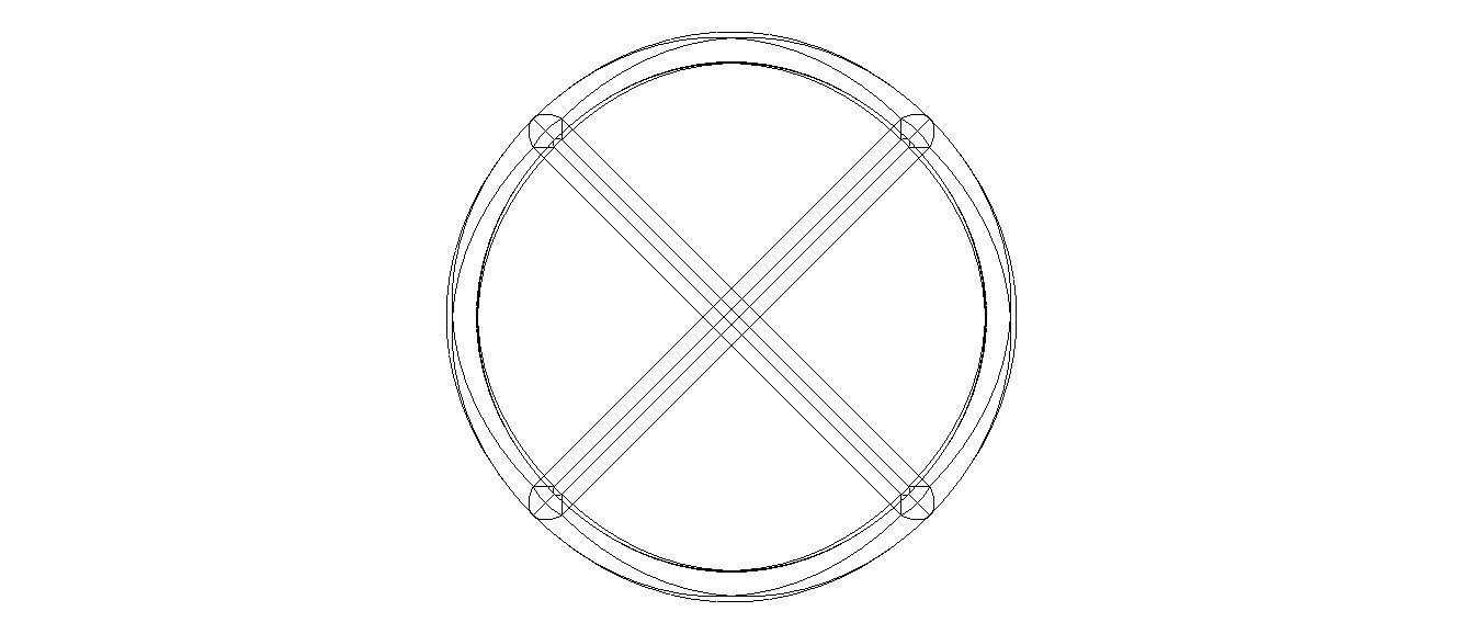 Wireframe Shape Reuleaux Tetrahedron 3D print model_16