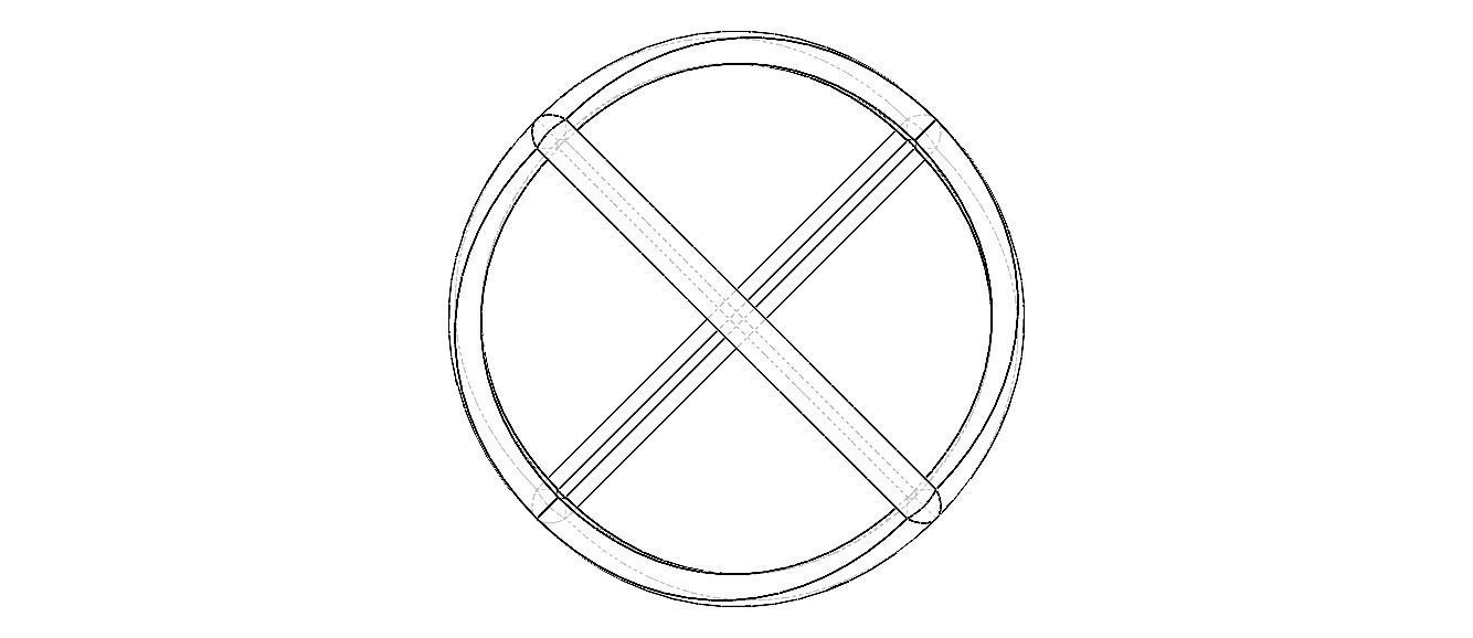 Wireframe Shape Reuleaux Tetrahedron 3D print model_15