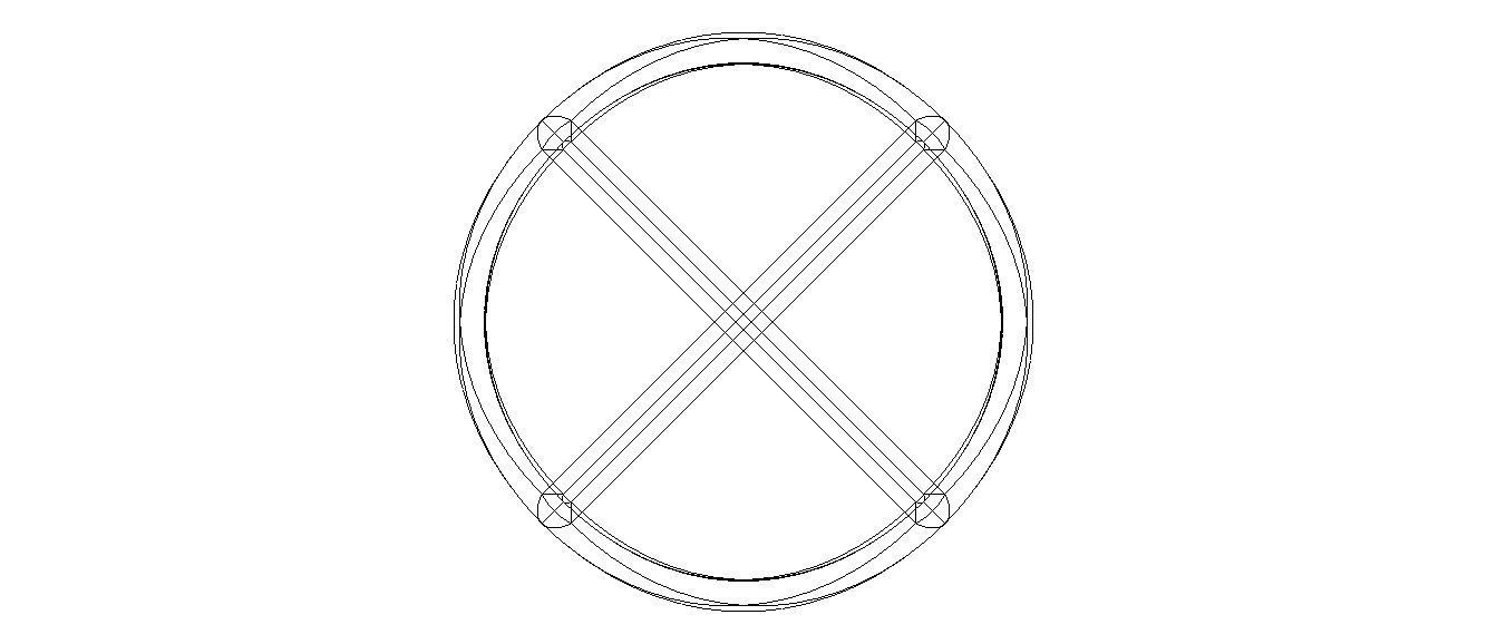 Wireframe Shape Reuleaux Tetrahedron 3D print model_32