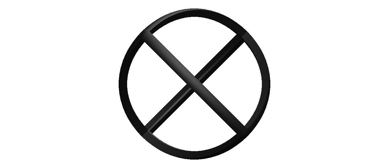 Wireframe Shape Reuleaux Tetrahedron 3D print model_41