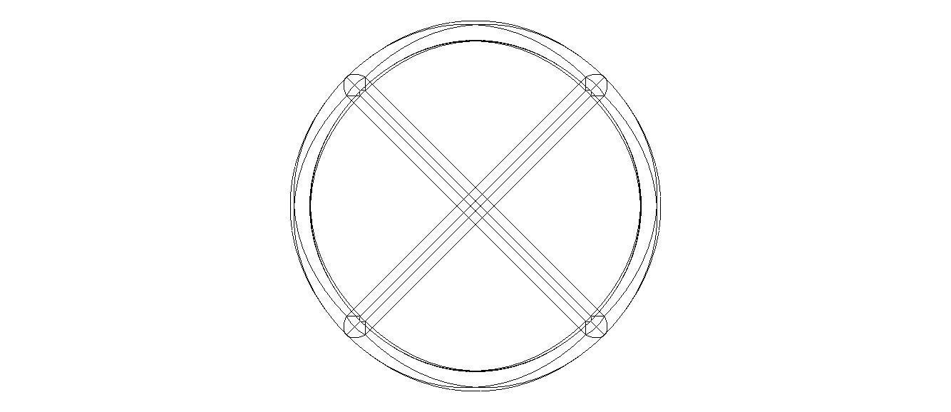 Wireframe Shape Reuleaux Tetrahedron 3D print model_24