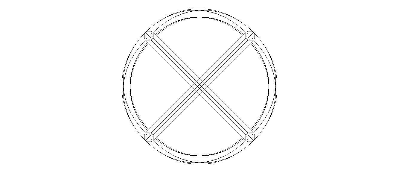 Wireframe Shape Reuleaux Tetrahedron 3D print model_40