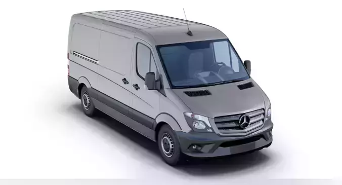 Mercedes-Benz Sprinter Standard Roof 3D model