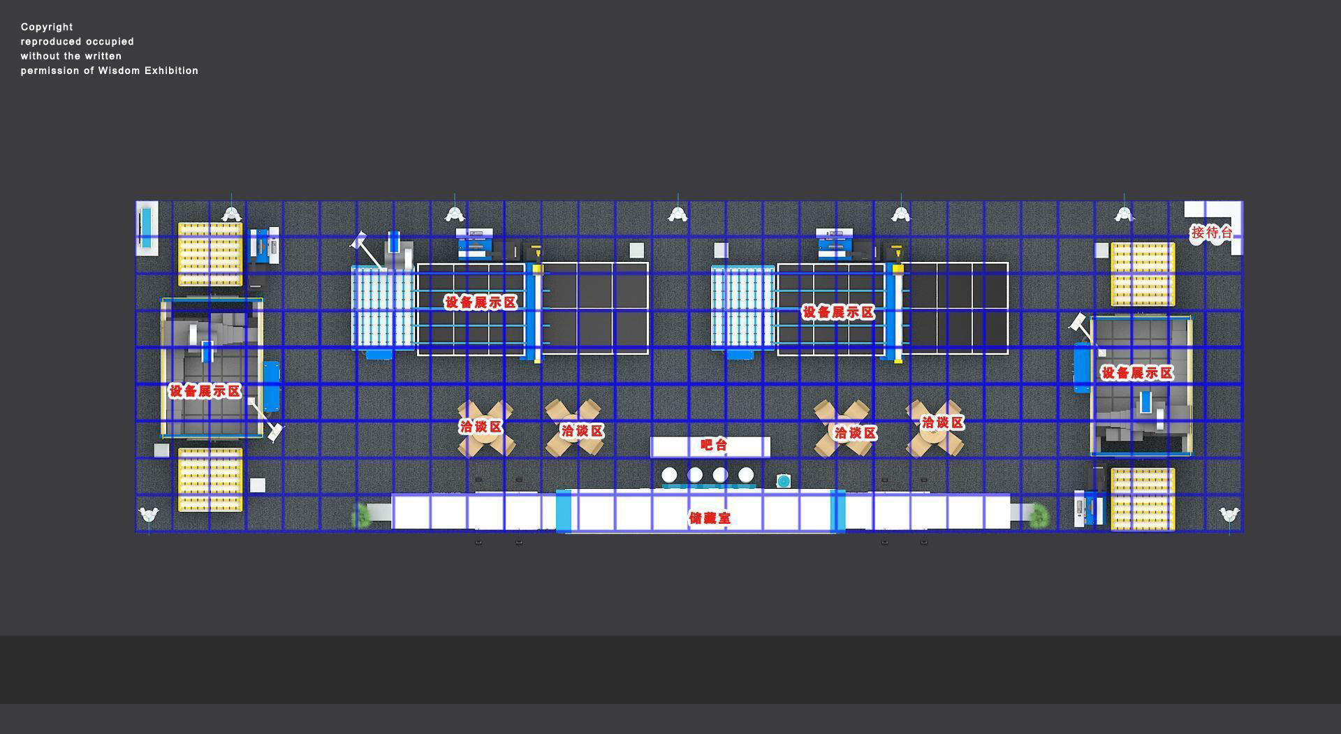 Exhibition - Area - 30X9-3DMAX2012-032 3D model_6