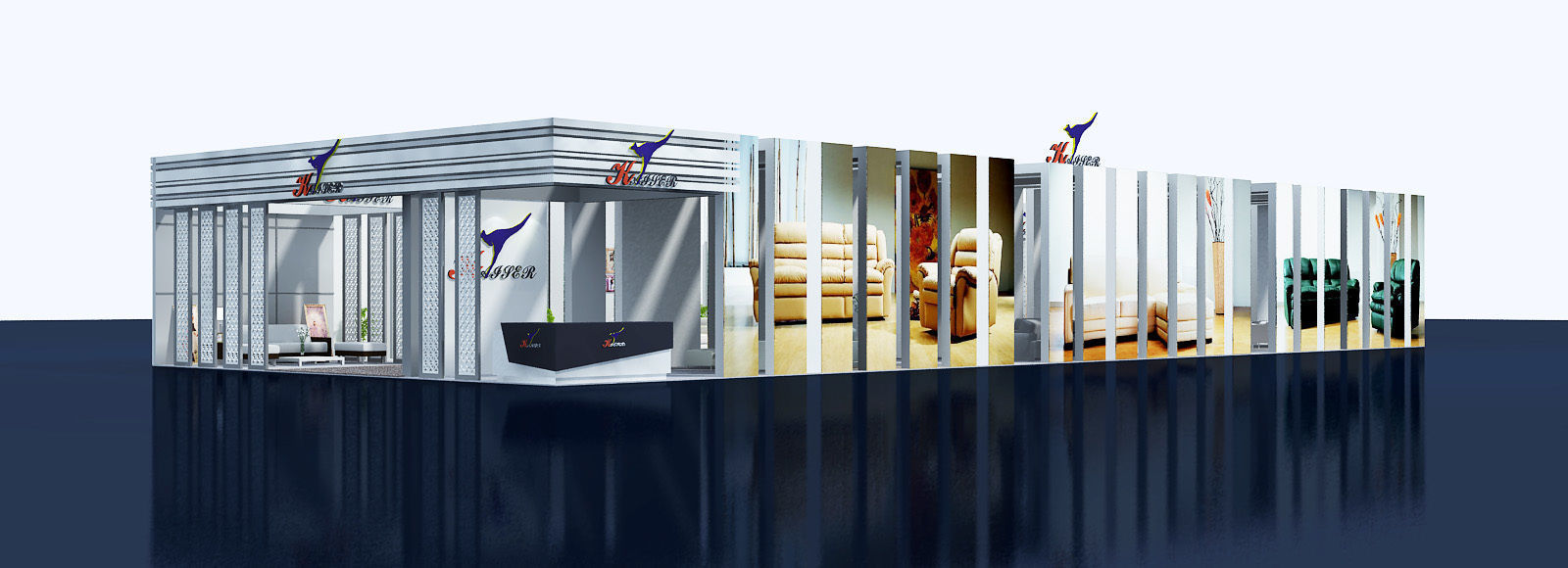 Exhibition - Area - 30X12-3DMAX2009-033 3D model_1