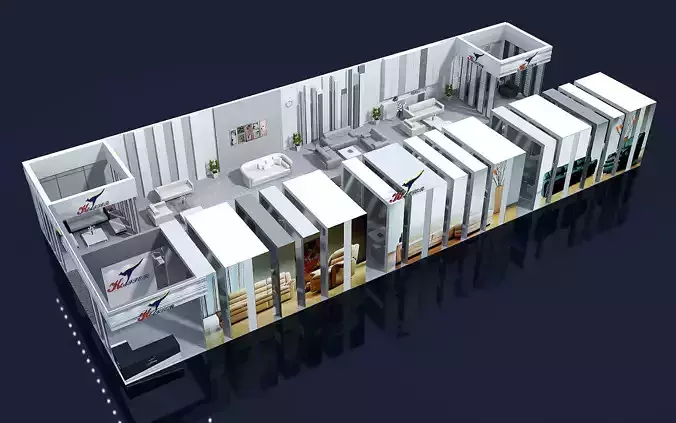 Exhibition - Area - 30X12-3DMAX2009-033