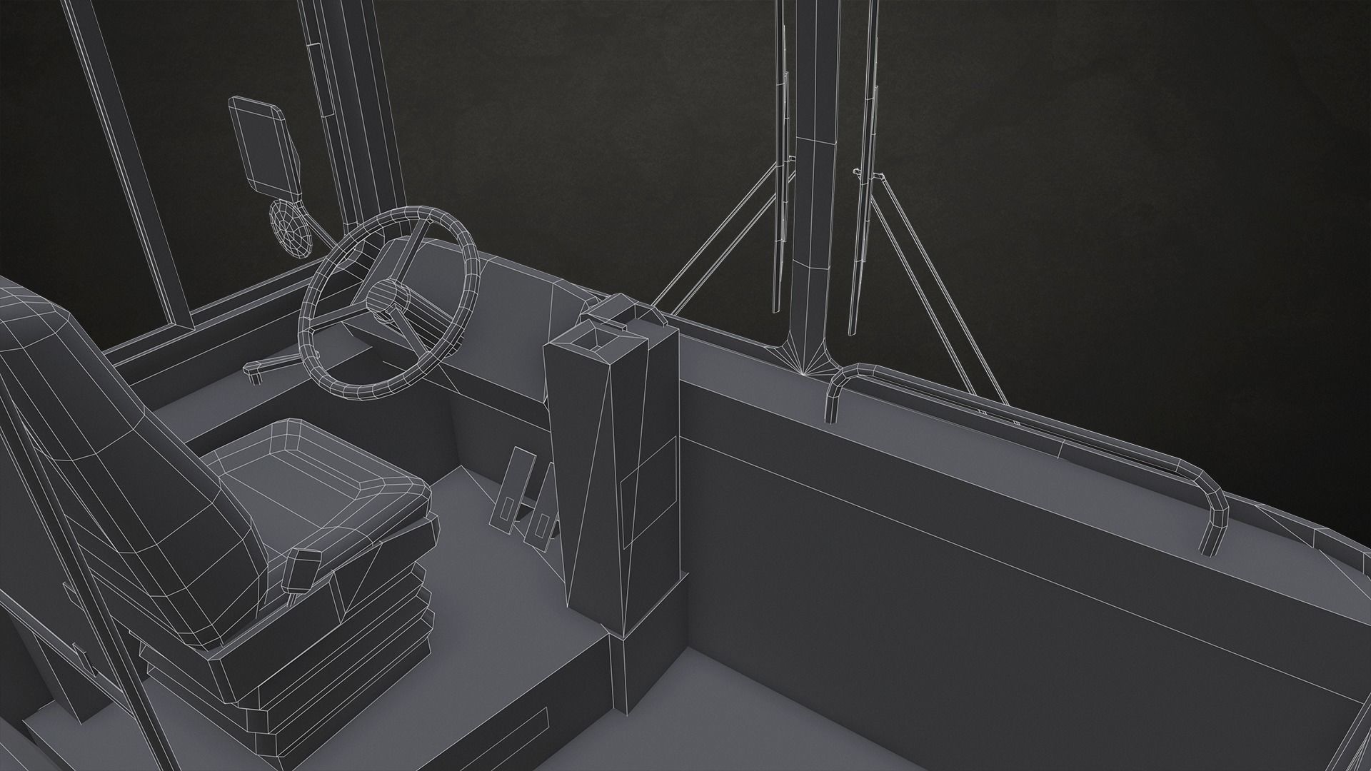 City Bus V1 Low-poly 3D model_24