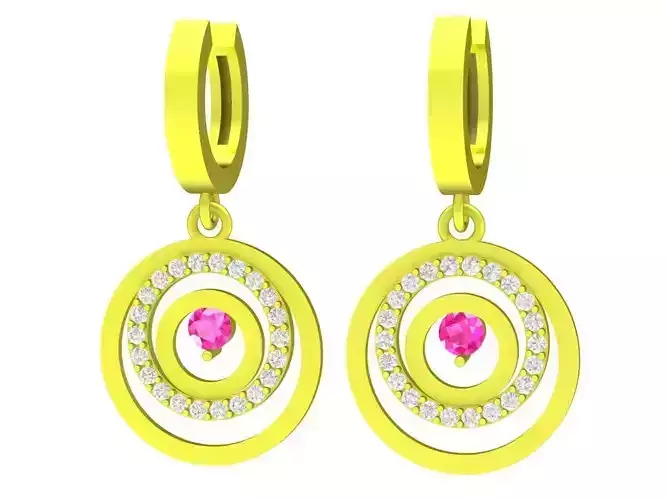 6779 Fashion Korean Diamond Earrings