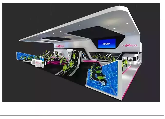 Exhibition - Area - 30X18-3DMAX2009-036