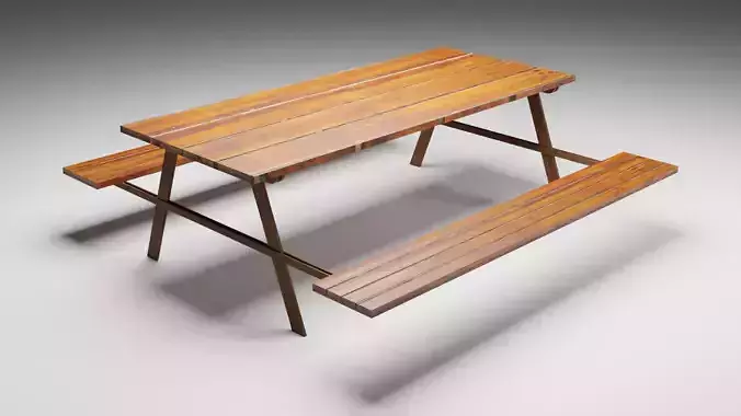 wooden table