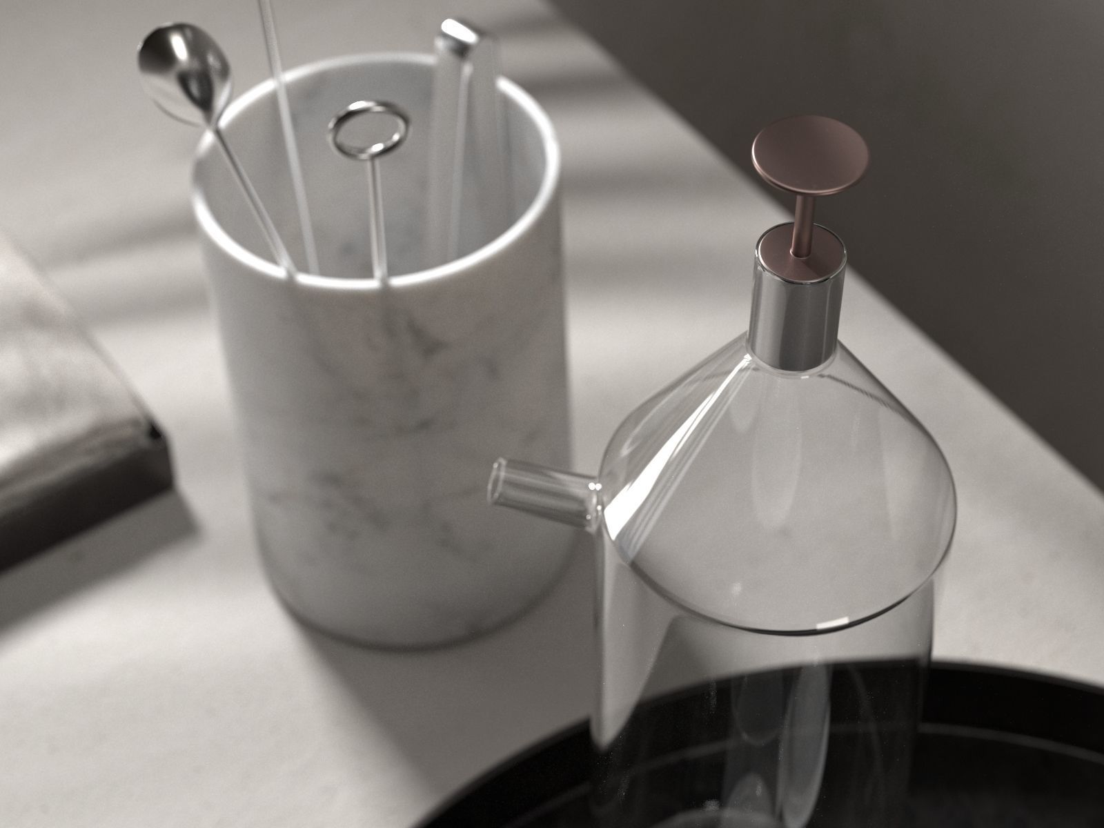 Cocktail Set 3D model_2