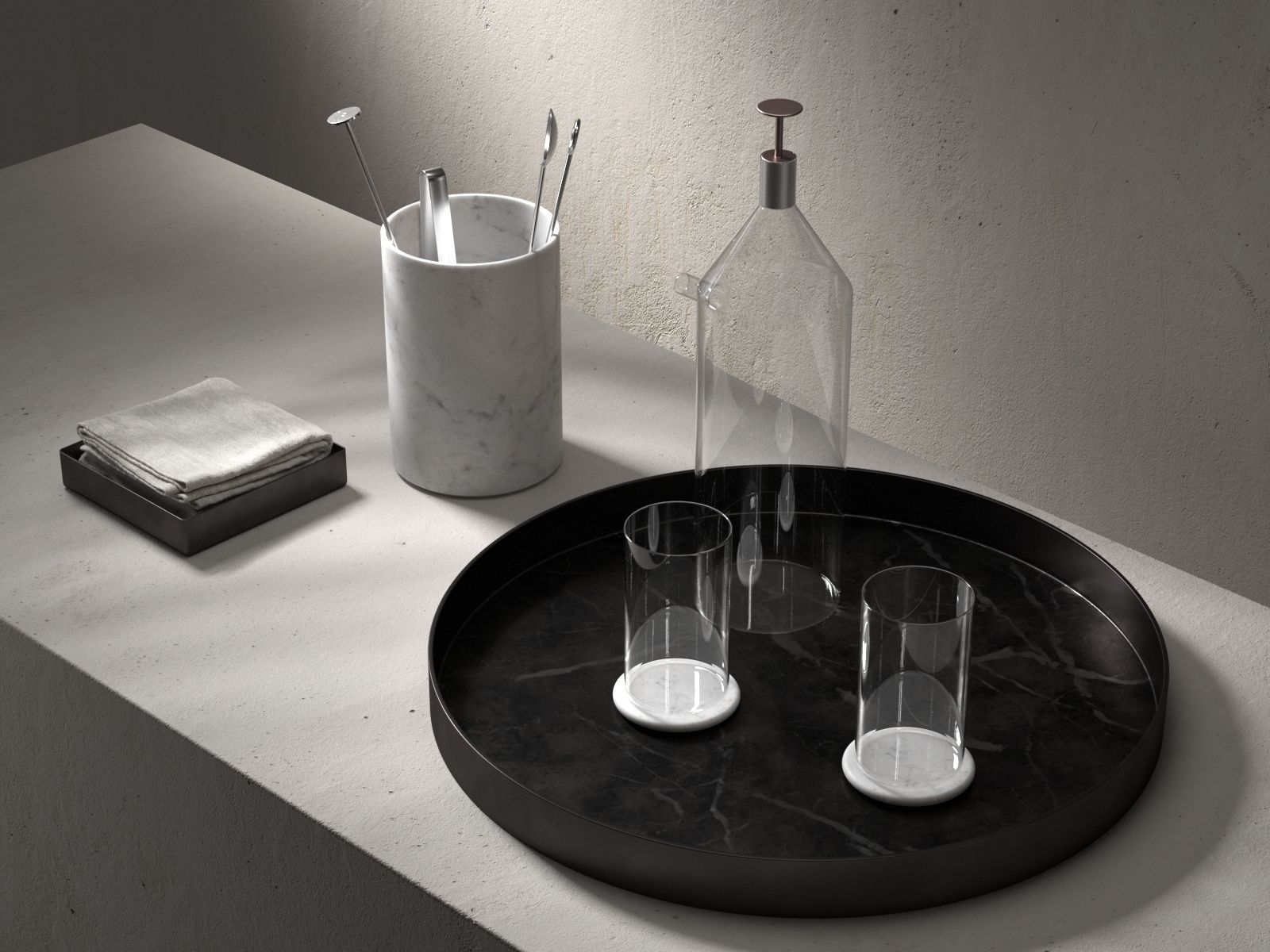 Cocktail Set 3D model_1