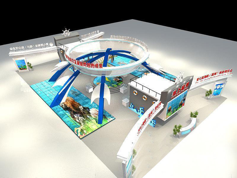 Exhibition - Area - 36X24-3DMAX2009-09 3D model_5