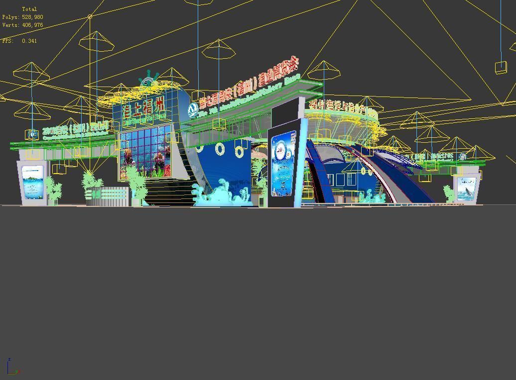 Exhibition - Area - 36X24-3DMAX2009-09 3D model_2