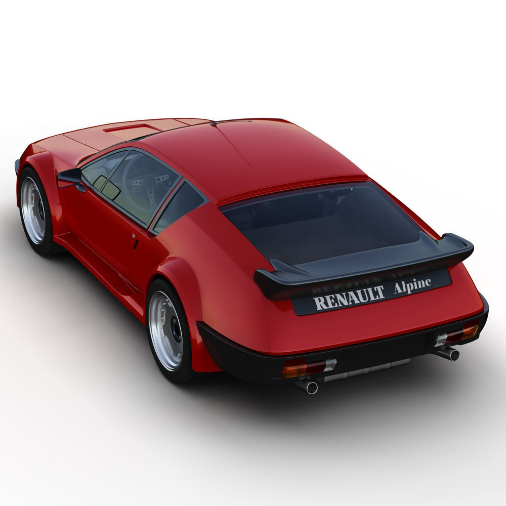 Renault Alpine A310 3D model_8