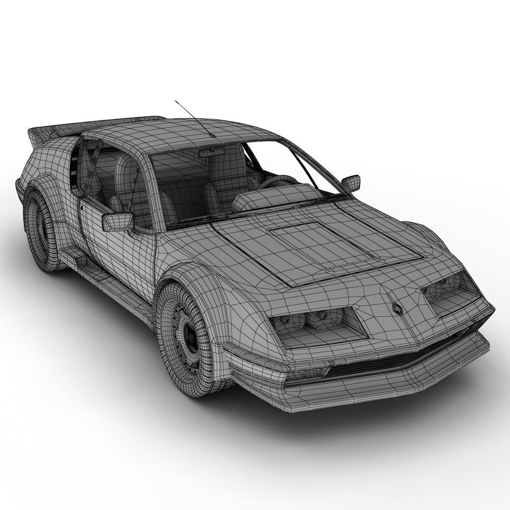 Renault Alpine A310 3D model_1