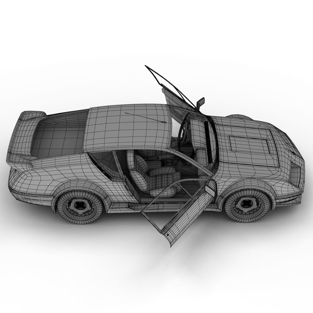 Renault Alpine A310 3D model_3