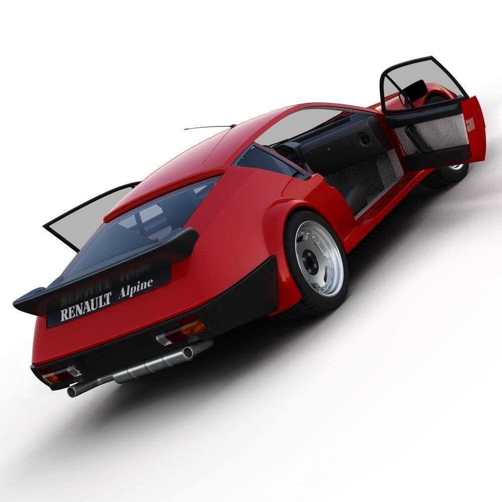 Renault Alpine A310 3D model_4