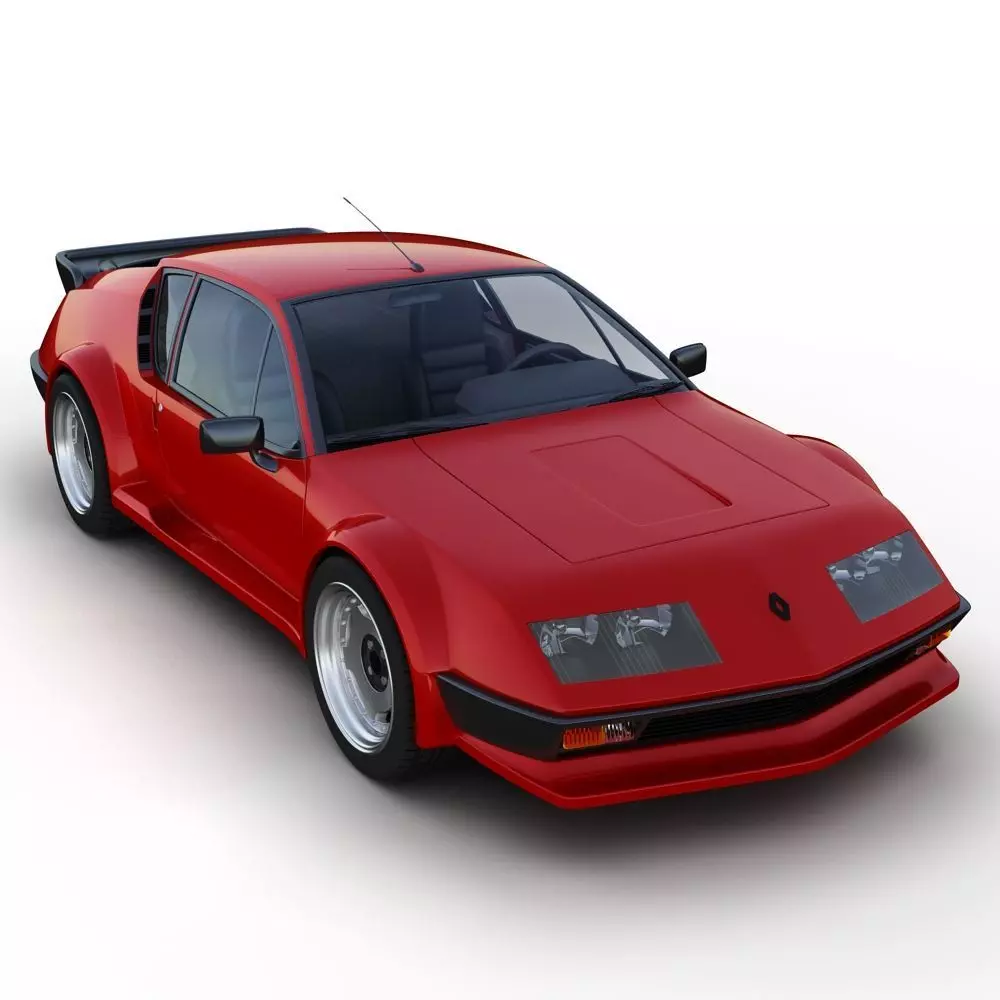 Renault Alpine A310 3D model_0