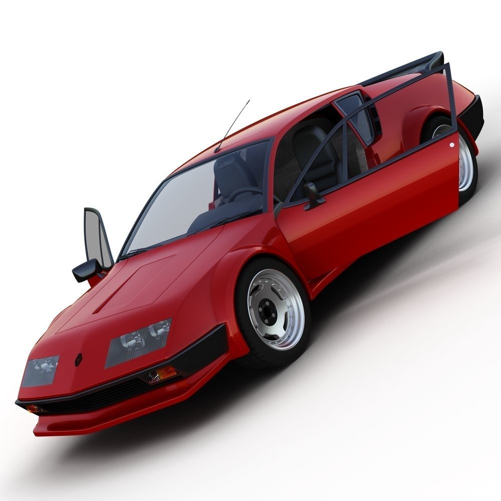 Renault Alpine A310 3D model_10