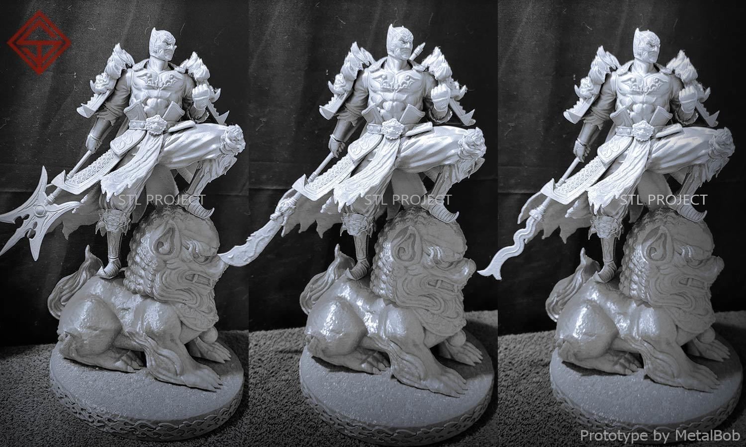 Bat Warrior 3D print model_5