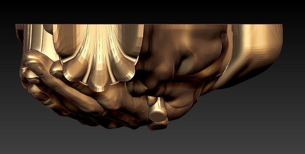 Mother Mary 3D print model_4