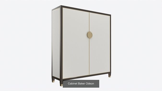 Baker 3D Model Furniture Collection PBR 3D Model Pack 4