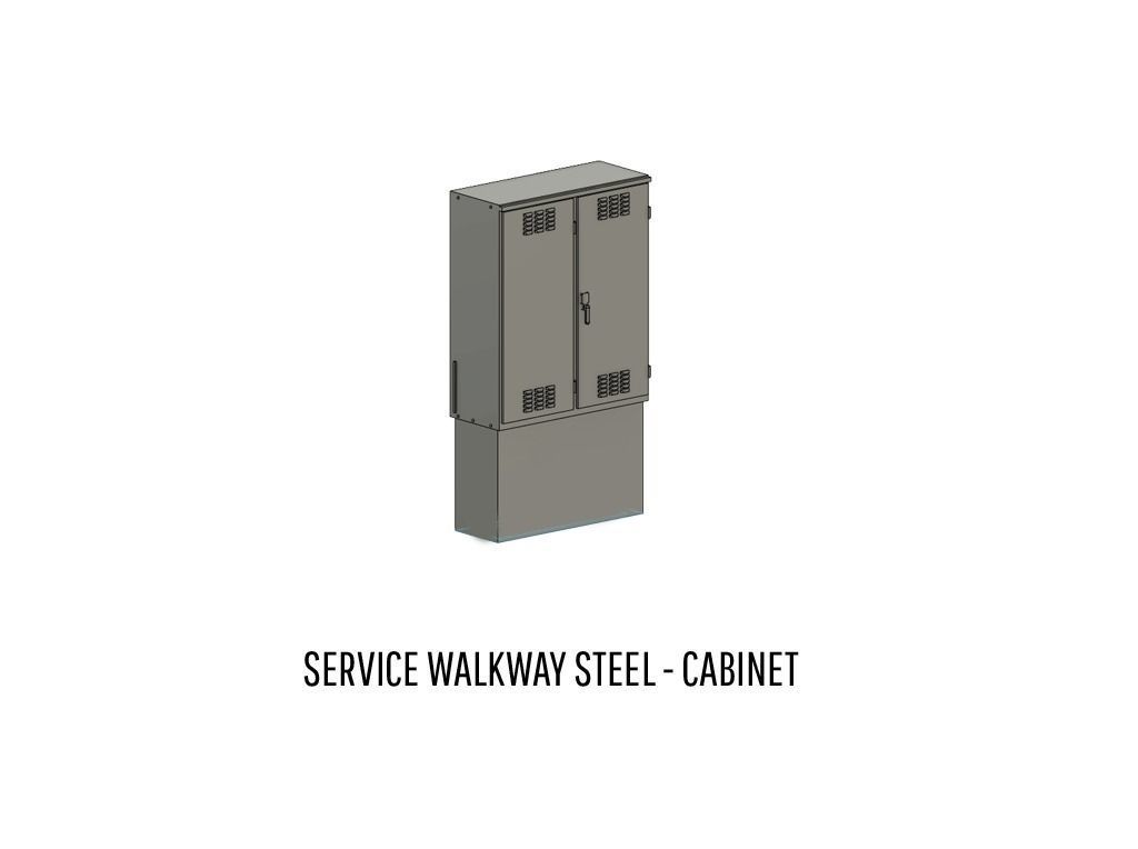 DET-0024 Service walkways steel H0-scale 26 items 3D print model_18