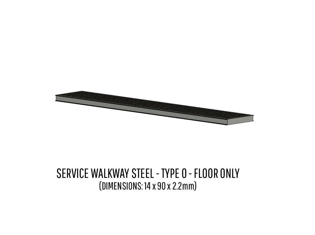 DET-0024 Service walkways steel H0-scale 26 items 3D print model_3