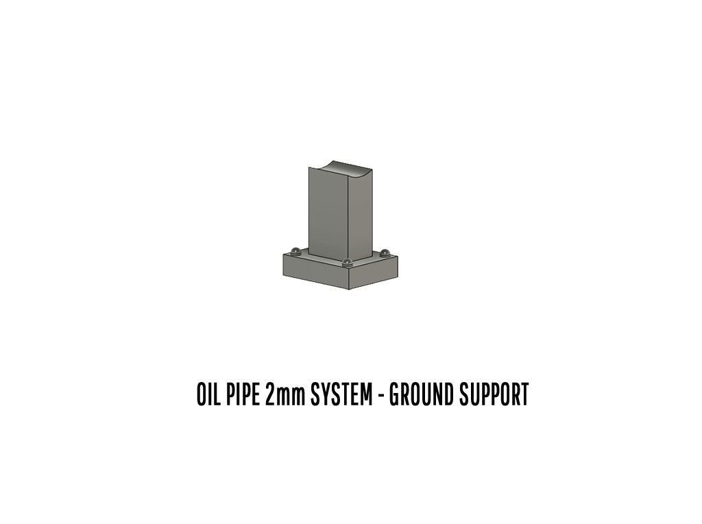 DET-0024 Service walkways steel H0-scale 26 items 3D print model_28