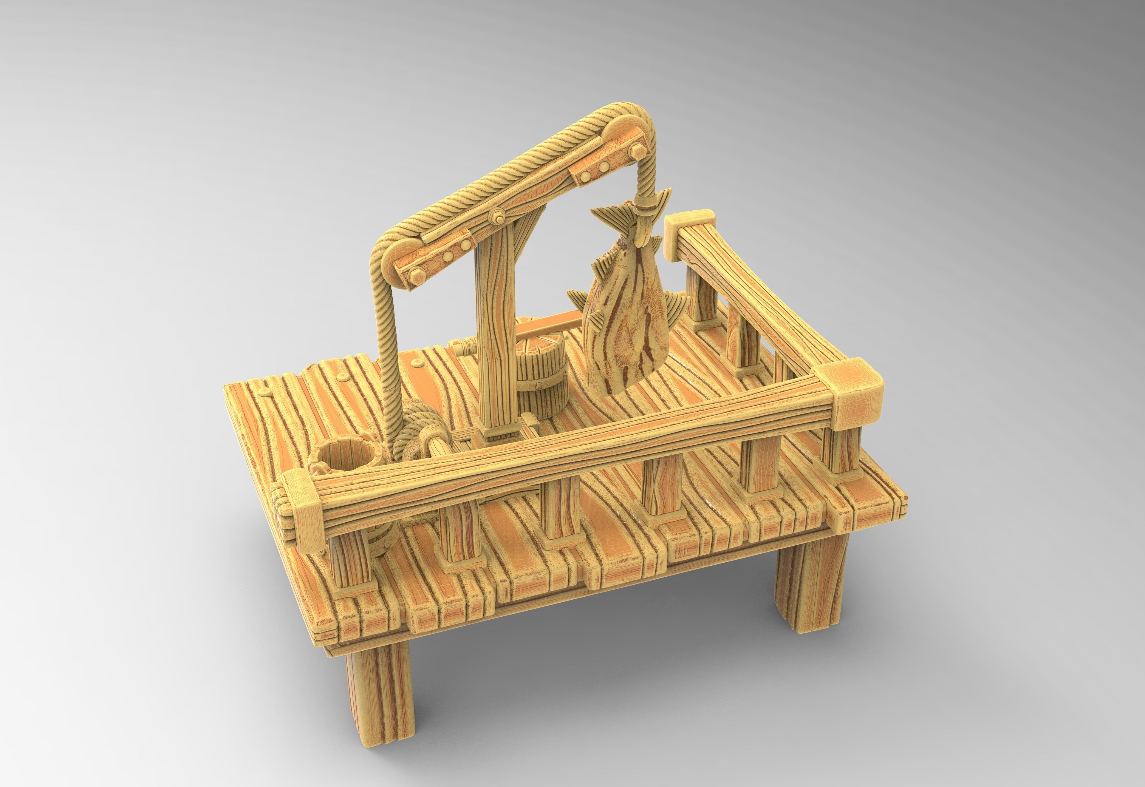 Old Harbour  3D print model_16