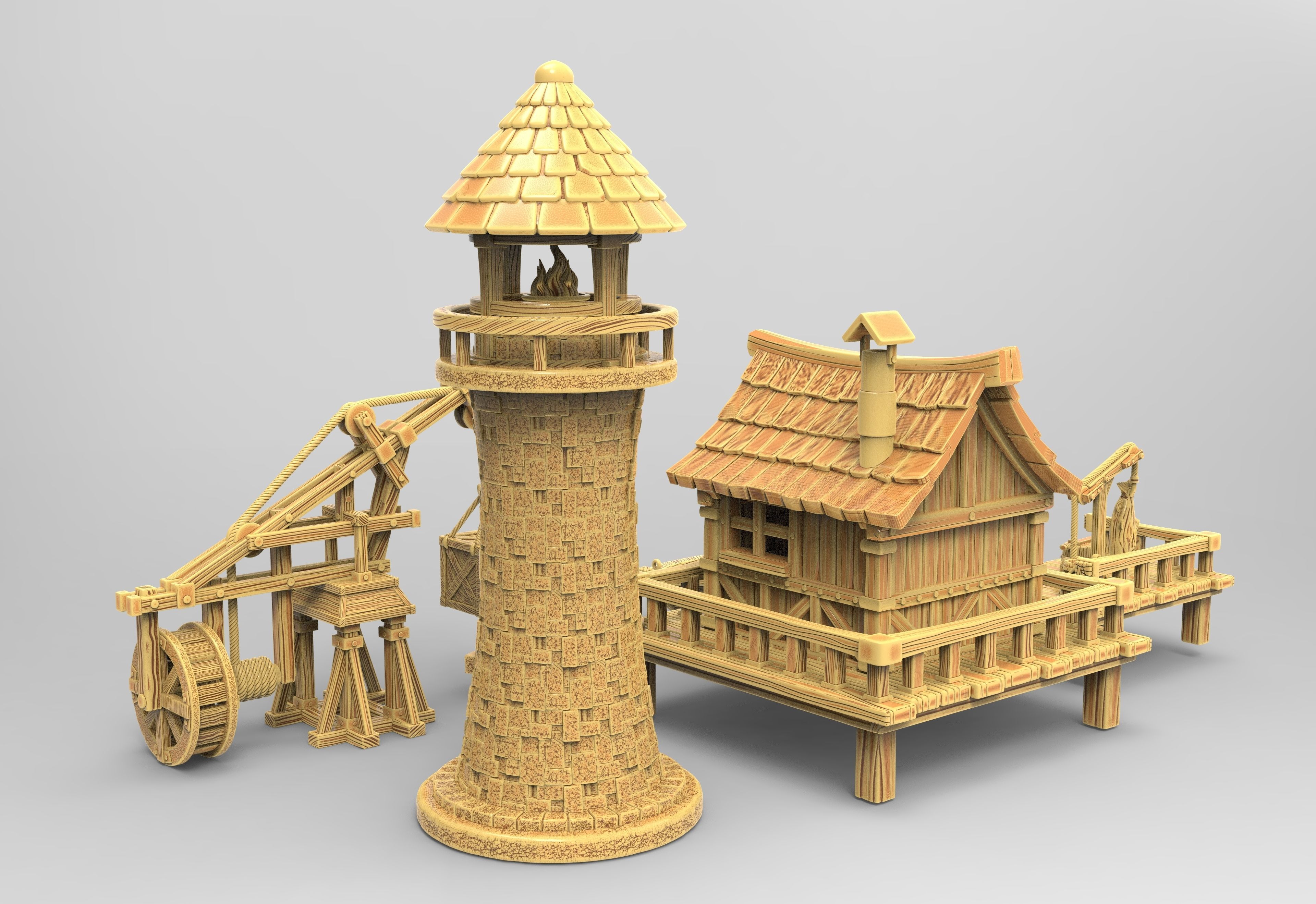 Old Harbour  3D print model_2