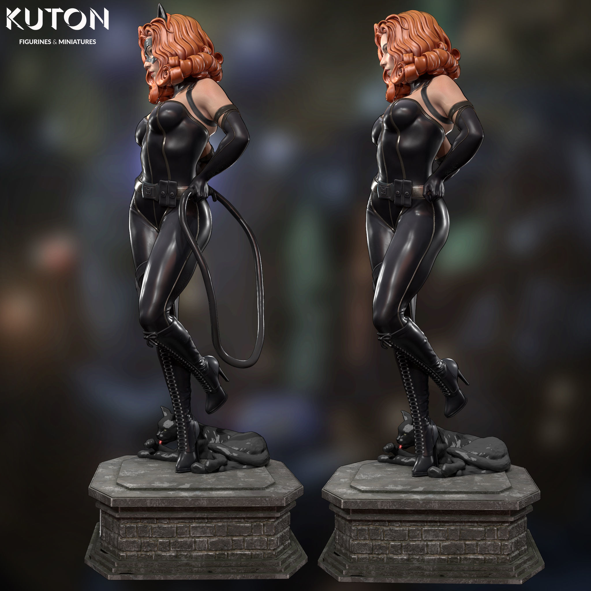 Catwoman 3D model 3D printable | CGTrader